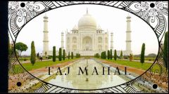 1092 World Heritage - Taj Mahal Booklet