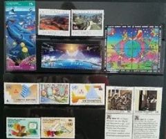 1992 NY Year Set (With 609-10 Miniature Sheet)