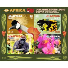 COP17 Eye on Africa Mini Sheet of 4